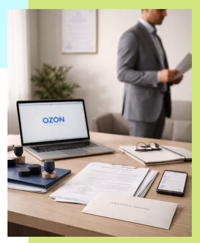 Отказное письмо для Ozon в Верхнем Уфалее от 3582 р. | Сертэкс